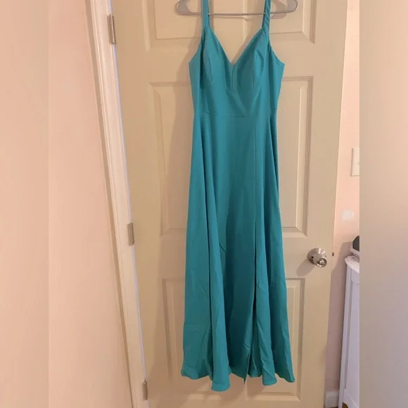 Nicole Miller | Dresses | Nicole Miller Size 4 Teal Formal Dress | Poshmark